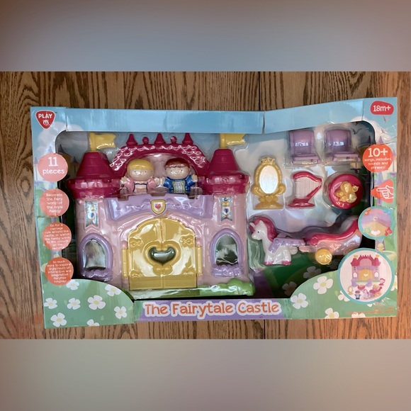 🏰THE FAIRYTALE CASTLE🏰by PLAY 11pcs set IMAGINATION FUN For ages 18m+ 👑NEW👑 - Picture 1 of 5